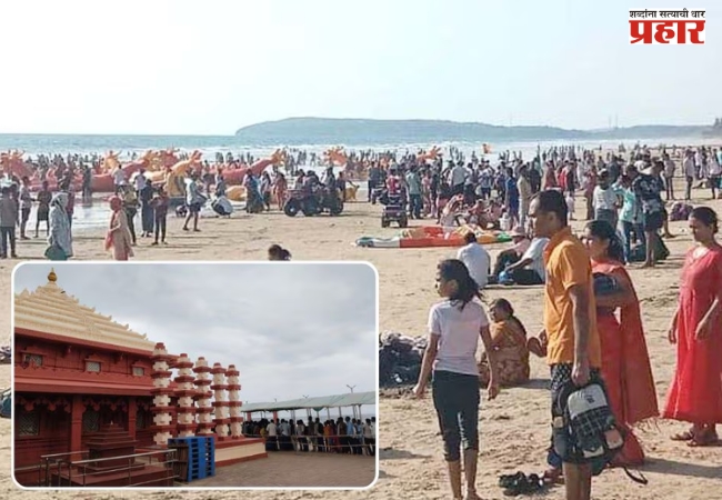 नववर्षाच्या स्वागतासाठी समुद्रकिनारे  गजबजले; डॉल्फिन सफारीसाठी मागणी