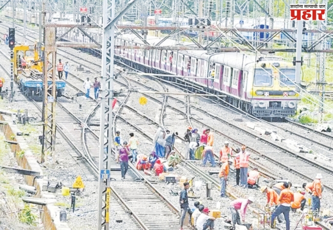 पश्चिम रेल्वेवर आजपासून विविध मार्गांवर रेल्वे ब्लॉक