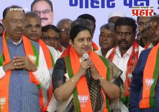 Pradnya Satav : 'राजीवभाऊंचे आशीर्वाद अन् देवाभाऊंची साथ'; प्रज्ञा सातवांकडून देवाभाऊंचं भरभरून कौतुक