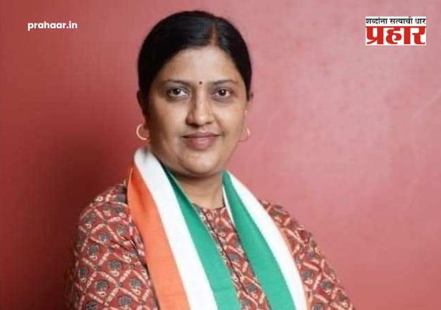 Pradnya Satav : अखेर प्रज्ञा सातव यांनी हाती घेतलं कमळ! चंद्रशेखर बावनकुळे आणि रवींद्र चव्हाणांच्या उपस्थितीत केला भाजपमध्ये पक्षप्रवेश