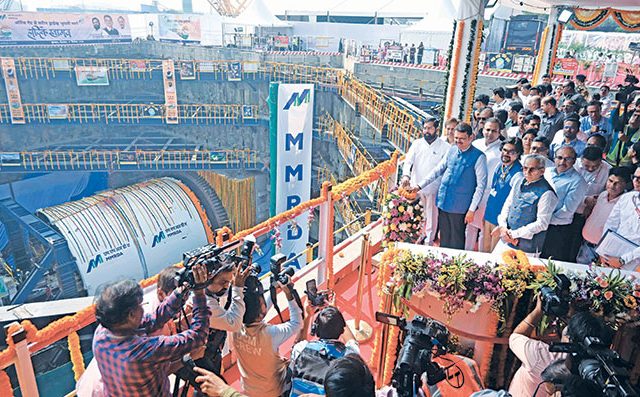 मुंबईतील सर्वाधिक खोल शहरी बोगद्याचे काम सुरू