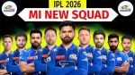 लिलावानंतर मुंबई इंडियन्सचा संपूर्ण संघ आहे तरी कसा, पाहा खेळाडूंची संपूर्ण यादी..