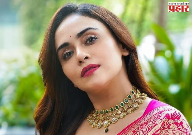 ‘लग्नपंचमी’च्या निमित्ताने ग्लॅमरस अमृता खानविलकर प्रथमच रंगभूमीवर