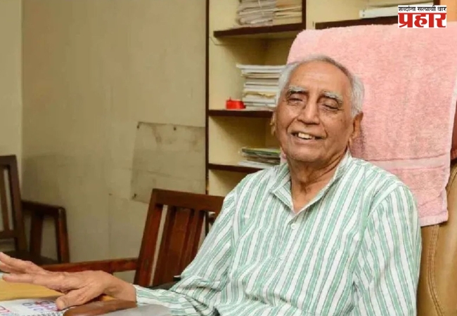 Baba Aadhav | ज्येष्ठ समाजवादी नेते बाबा आढावांची प्रकृती गंभीर, रुग्णालयात दाखल