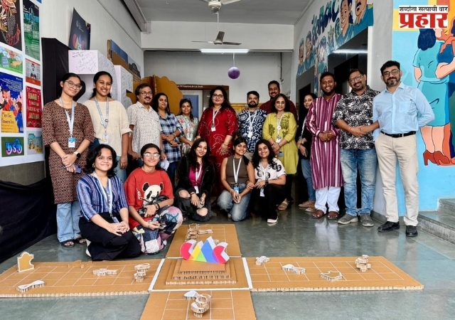 रचना संसद महाविद्यालयाचा रौप्य महोत्सव; ‘आउट ऑफ द बॉक्स’ कला कार्यशाळेचे आयोजन