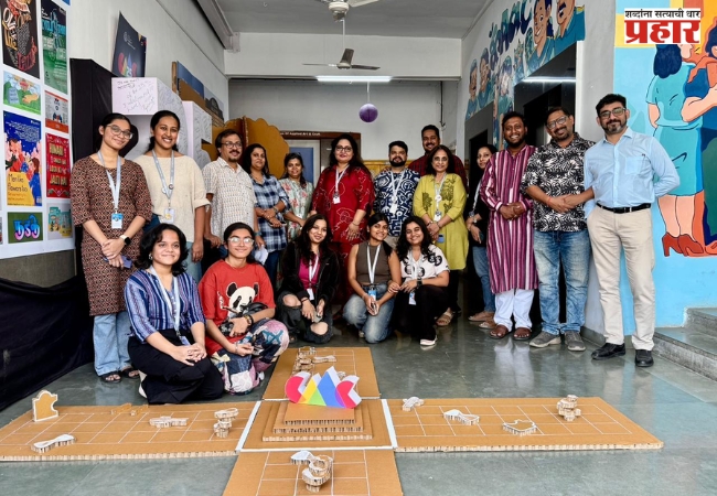 रचना संसद महाविद्यालयाचा रौप्य महोत्सव; ‘आउट ऑफ द बॉक्स’ कला कार्यशाळेचे आयोजन