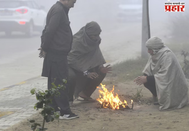 चिखलदऱ्यात रेकॉर्ड ब्रेक थंडी