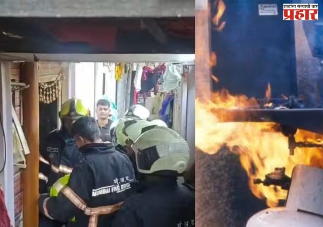 Andheri Marol Gas Leak.. अंधेरीतील रमाबाई नगरमध्ये गॅस गळतीमुळे स्फोट, लाईट सुरू करताच ठिणगी पेटली