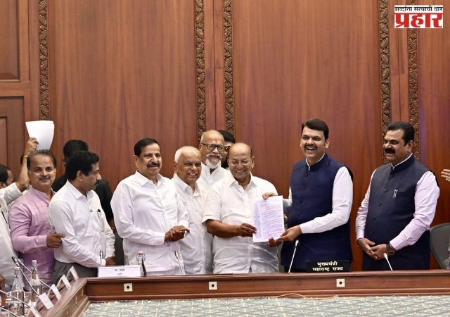 नवी मुंबई विमानतळाला लवकरच दि.बा. पाटील यांचे नाव - मुख्यमंत्री देवेंद्र फडणवीस; प्रस्ताव केंद्र सरकारच्या विचाराधीन