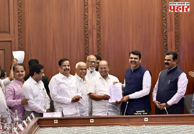 नवी मुंबई विमानतळाला लवकरच दि.बा. पाटील यांचे नाव – मुख्यमंत्री देवेंद्र फडणवीस; प्रस्ताव केंद्र सरकारच्या विचाराधीन
