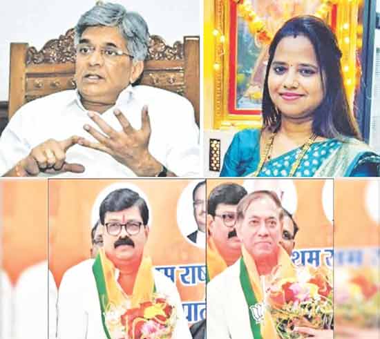 काँग्रेसमधून भाजपमध्ये गेलेल्या चार नगरसेवकांचे भवितव्य काय?