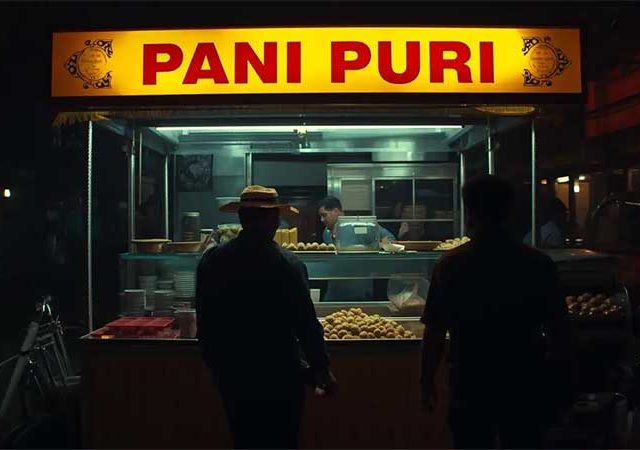 फुकट पाणीपुरी न दिल्याने दुकानदारावर चाकू हल्ला