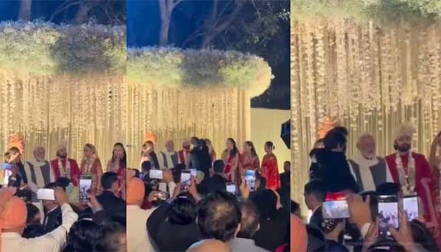 दिल्लीत राज ठाकरेंच्या नातवाचे पंतप्रधान मोदींनी केले लाड