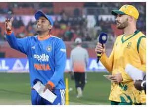 अहमदाबादमध्ये आज  भारत - द. आफ्रिका निर्णायक लढत