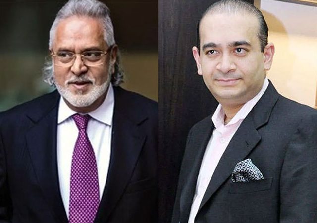 मल्ल्या, नीरव मोदीसह १५ फरार आरोपींवर ५८ हजार कोटींचे कर्ज