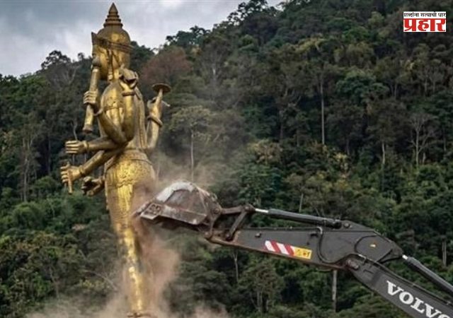 मूर्ती पाडण्यामागे धार्मिक हेतू नाही, तर सुरक्षेचे कारण; भगवान विष्णूंच्या 'त्या' मूर्तीबाबत स्पष्टीकरण