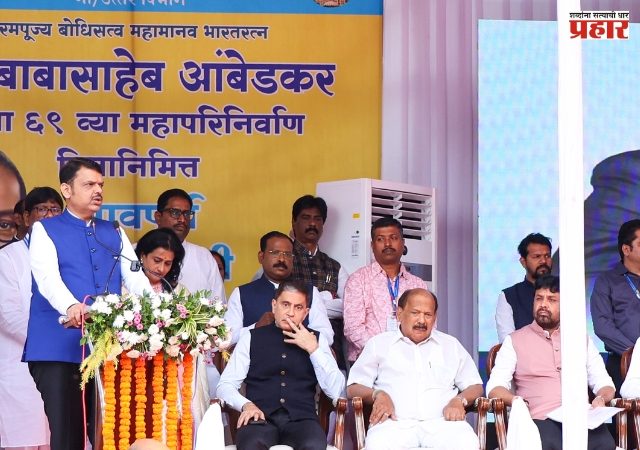 नियोजित कामं सुरळीत पार पडली तर पुढील महापरिनिर्वाण दिनी डॉ. बाबासाहेब आंबेडकरांच्या स्मारकाचे आपण लोकार्पण करु- मुख्यमंत्री