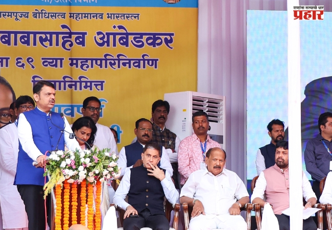 नियोजित कामं सुरळीत पार पडली तर पुढील महापरिनिर्वाण दिनी डॉ. बाबासाहेब आंबेडकरांच्या स्मारकाचे आपण लोकार्पण करु- मुख्यमंत्री