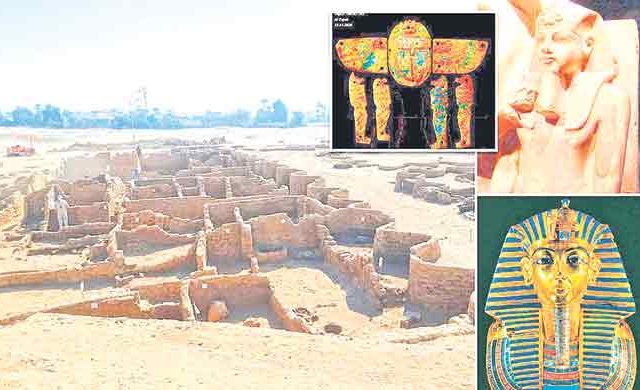 इजिप्तमध्ये सापडले तीन हजार वर्षांपूर्वीचे ‘सोन्याचे शहर’