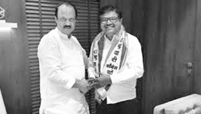 राष्ट्रवादी काँग्रेस (अजित पवार)  नवी मुंबई अध्यक्षपदी भरत जाधव