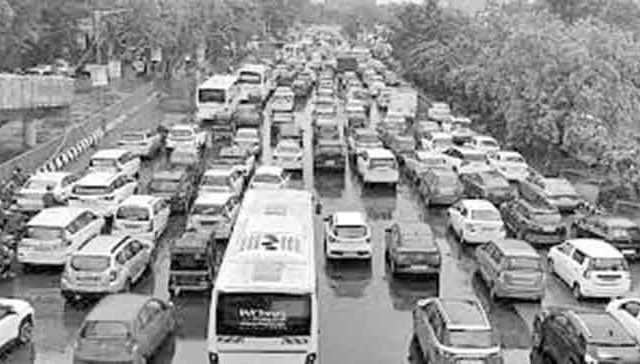 ठाणे घोडबंदर रोडवर आज वाहतूक कोंडीची शक्यता