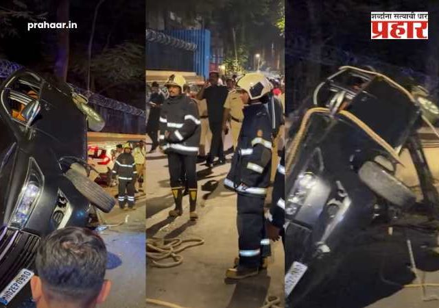 Akshay Kumar Car Accident : अक्षय कुमारच्या डोळ्यासमोर सुरक्षा ताफ्याचा भीषण अपघात; मर्सिडीजने रिक्षेला चिरडले, जुहू परिसरात मध्यरात्री खळबळ