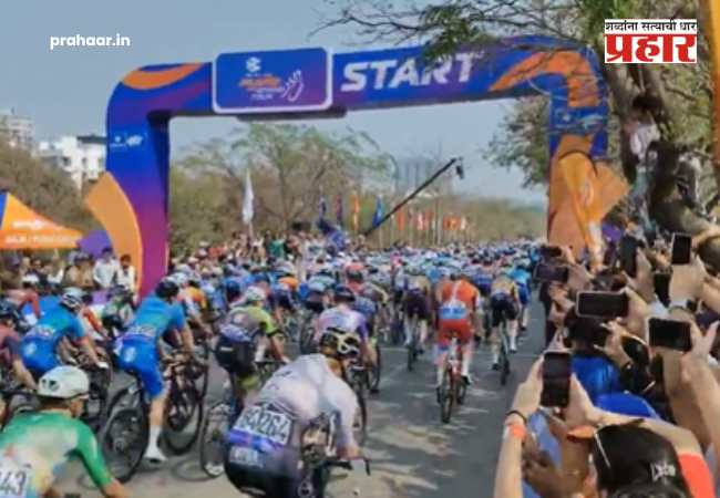 Pune Cycle Tour : पुण्यात आंतरराष्ट्रीय सायकल टूरला अपघाताचे गालबोट; ५० हून अधिक सायकलस्वार एकमेकांवर धडकले अन्…