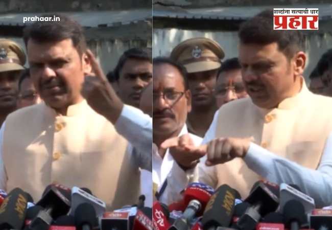 Devendra Fadanvis : हवं तर ऑईल पेंट वापरा, पण विनाकारण…; शाईच्या वादावर फडणवीसांचा राज ठाकरेंना खोचक टोला
