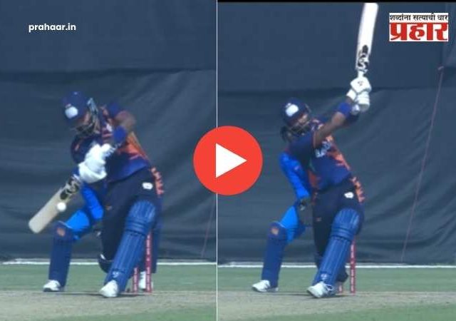 Hardik Pandya Century : पांड्या इज बॅक! ६ चेंडूत ३४ धावा अन् करिअरमधील पहिलं वादळी शतक; पाहा धडाकेबाज शतकाचा Video