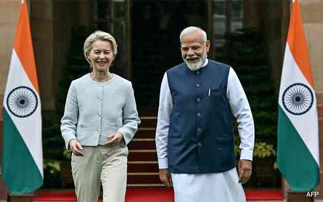 पंतप्रधान मोदींची घोषणा: युरोप भारत करारावर 'शिक्कामोर्तब' भारताच्या ९६.६% वस्तूवर युरोपियन बाजारातील शुल्कमाफी! 'ही' आहे माहिती