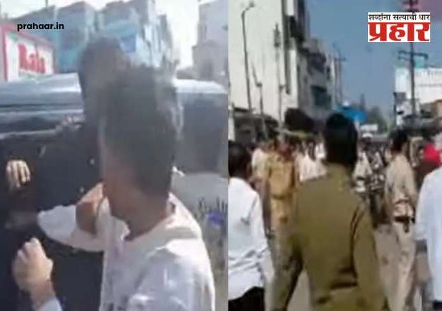 Imtiaz Jalil vehicle Attack : मोठी बातमी : भर रस्त्यात इम्तियाज जलील यांच्या गाडीवर सपासप वार केले अन्... थोडक्यात बचावले; संभाजीनगर हादरले