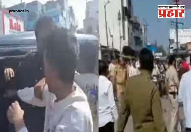 Imtiaz Jalil vehicle Attack : मोठी बातमी : भर रस्त्यात इम्तियाज जलील यांच्या गाडीवर सपासप वार केले अन्… थोडक्यात बचावले; संभाजीनगर हादरले
