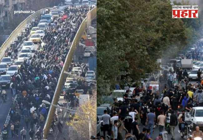 Middle East Crisis Gen Z Protest : नव्या वर्षाच्या पहाटेच इराणमध्ये ‘जनक्रांती’चा भडका! Gen Z रस्त्यावर, महागाई आणि बेरोजगारीने संतापाचा कडेलोट; खोमेनी सरकार हादरले!