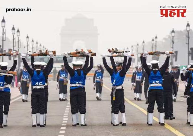 Republic Day 2026 : 'वंदे मातरम्'ची दीडशे वर्षे अन् ७७ वा प्रजासत्ताक दिन; दिल्लीचा 'कर्तव्य पथ' सज्ज, यंदा काय खास ?