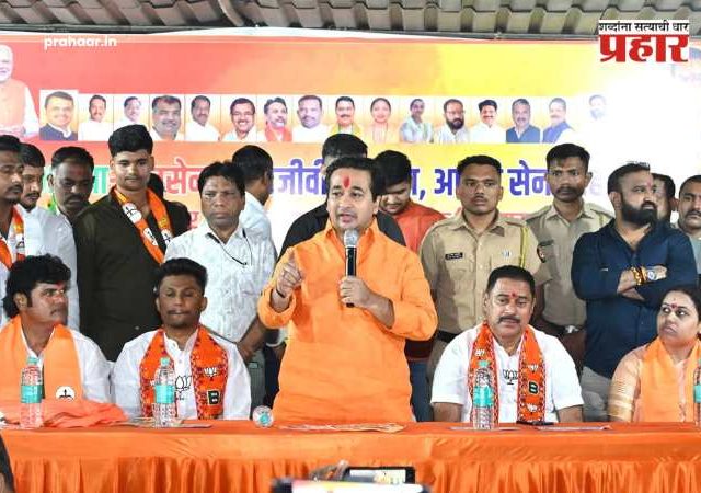 Nitesh Rane : नालासोपारा मध्ये मंत्री नितेश राणे यांच्या प्रचार सभांचा झंझावात!