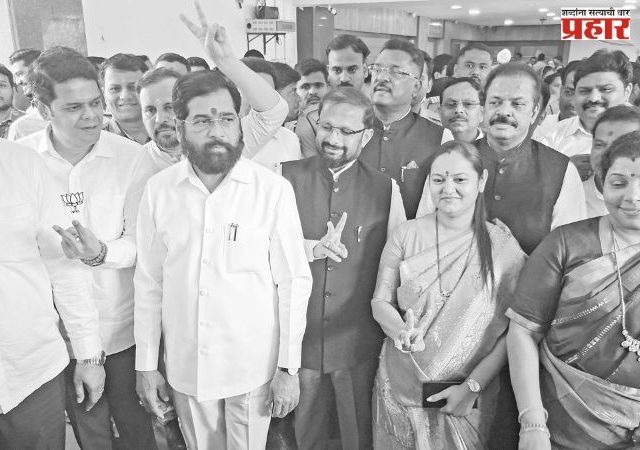 ठाण्यात शिवसेना-भाजपची बिनविरोध सत्तास्थापना