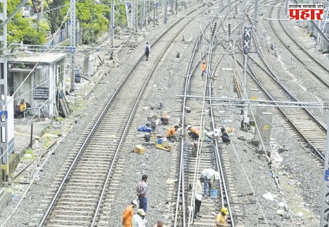 पश्चिम रेल्वेवरील ब्लॉकमुळे २४० लोकल फेऱ्या रद्द
