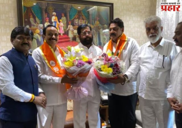 नाशिकच्या दोन माजी महापौरांचा शिवसेनेत प्रवेश