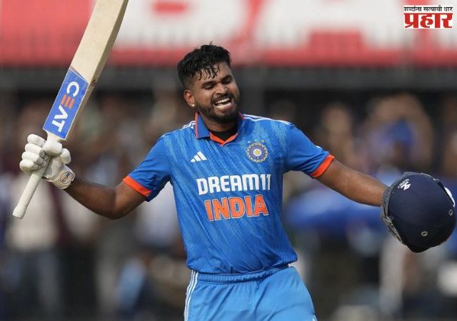 श्रेयस अय्यर फिटनेस परीक्षेत उत्तीर्ण