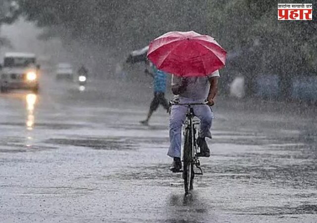 ५ राज्यांत मुसळधार पावसाचा इशारा
