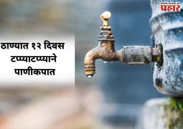 ठाण्यात १२ दिवस टप्प्याटप्प्याने पाणीकपात