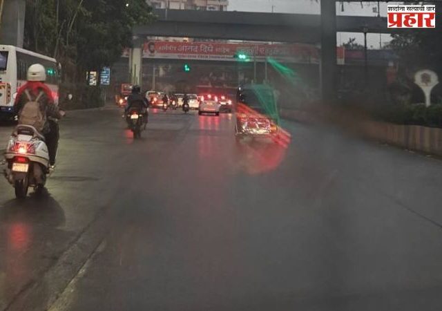 मुंबई, ठाणे, नवी मुंबई, रायगड जिल्ह्यात पावसाच्या हलक्या सरी