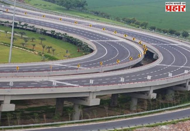 नागपूर ते मुंबई  समृद्धी महामार्गावरील वाहतूक बंद