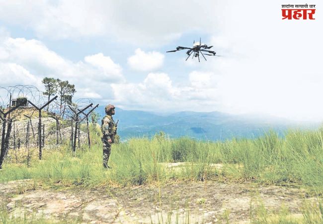 भारतीय सेनेच्या ताफ्यात कामिकाझे ड्रोन