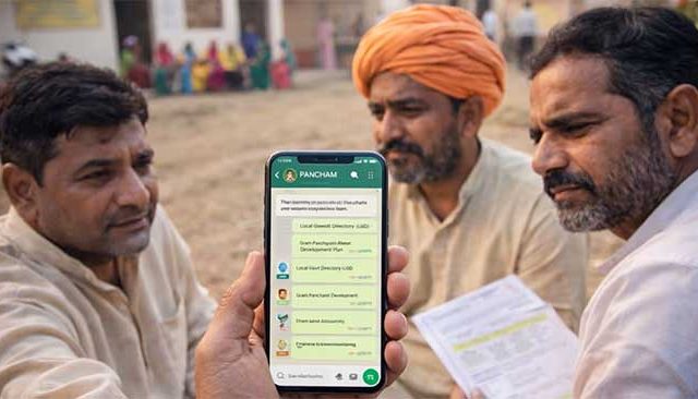 पंचम' डिजिटल चॅटबॉट लाँच, घरबसल्या मोबाईलवर ग्रामपंचायतीशी संबंधित कामे मार्गी लागणार