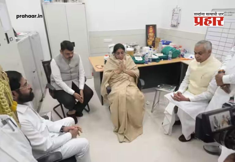 CM Fadnavis Dy CM Eknath Shinde Meet Sunetra Pawar in Baramati : सुनेत्रा वहिनींनी जोडलेले हात अन् मुख्यमंत्री-राज्यपालांची स्तब्धता; बारामतीतील ते दृश्य पाहून महाराष्ट्र हळहळला
