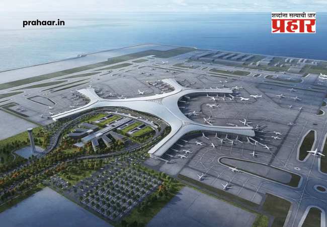 Vadhavan Airport : मुंबईचे तिसरे विमानतळ आता समुद्रात? बुलेट ट्रेन, मेट्रो आणि एक्सप्रेसवेची थेट एन्ट्री; वाढवणं बंदराशी थेट जोडणी, नक्की कुठे होणार?