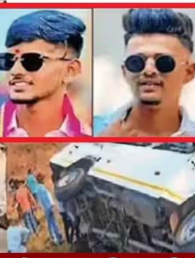 शनिदेवाच्या दर्शनाआधीच काळाने डाव साधला; मिनी बसच्या धडकेत तीन मित्रांचा जागीच मृत्यू