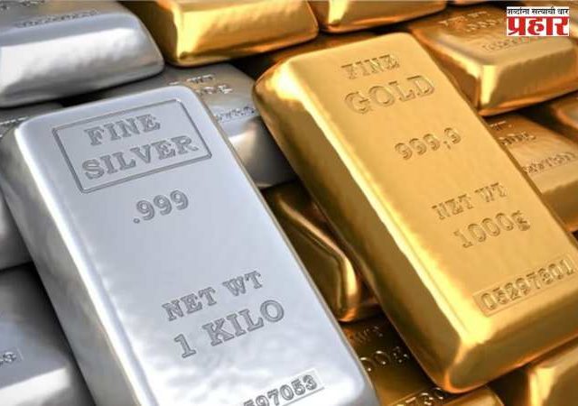 जागतिक अस्थिरतेचा कमोडिटीत वणवा सोने चांदी सलग दुसऱ्या दिवशी उच्चांकावर चांदीत एक दिवसात १०००० रूपयांनी वाढ