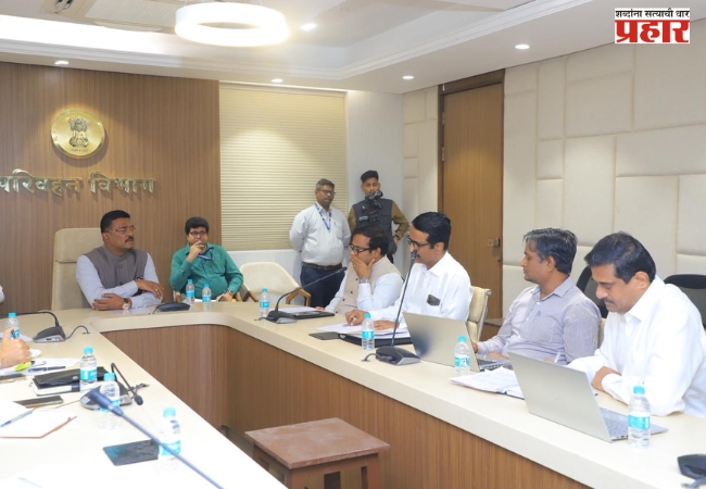 एसटीच्या ताफ्यात ८ हजार नवीन बसेस वर्षाअखेरपर्यंत दाखल करा…. त्यासाठी निविदा प्रक्रियेत दिरंगाई केल्यास कठोर कारवाई..! — परिवहन मंत्री प्रताप सरनाईक यांचा सज्जड दम